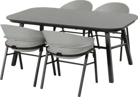 Hartman dining tuintafel tubb ceramic 185x100x75cm black - afbeelding 10