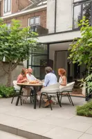 Hartman dining tuintafel tubb teak 185x100x75cm black - afbeelding 18