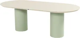 Hartman dining tuintafel valencia 220x100x75cm soft green - afbeelding 1