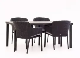 Hartman diningset comino floating cairo carbon black - afbeelding 2