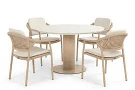 Hartman diningset girona taragona cappuccino - afbeelding 1