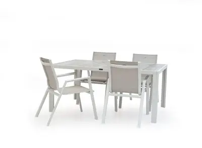 Hartman diningset tanger 168 aruba dining royal white - afbeelding 1