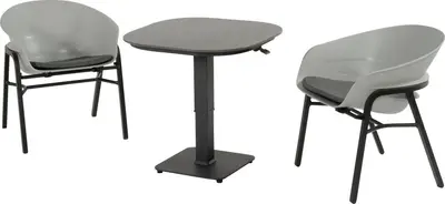 Hartman diningset tubb ceramic concrete grey - afbeelding 1