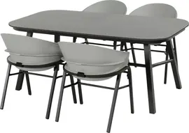 Hartman diningset tubb ceramic concrete grey - afbeelding 2
