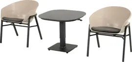 Hartman diningset tubb ceramic soft taupe - afbeelding 2