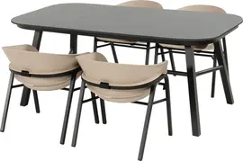Hartman diningset tubb ceramic soft taupe - afbeelding 1
