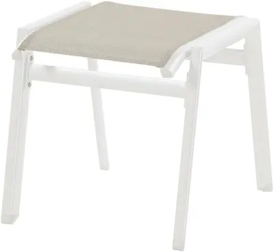 Hartman hocker aruba white-beige - afbeelding 1