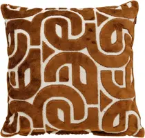 Hartman kussen juan 50x50cm coffee - afbeelding 1
