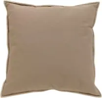 Hartman kussen vienna 45x45cm taupe - afbeelding 1