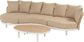 Hartman lounge tuintafel bjorn 110x78x28cm royal white - afbeelding 4