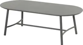 Hartman lounge tuintafel flora ceramic 130x60x42cm charcoal