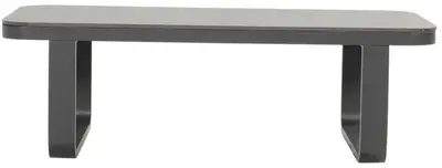 Hartman lounge tuintafel milano 130x60x41cm charcoal - afbeelding 2