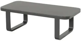 Hartman lounge tuintafel milano 130x60x41cm charcoal - afbeelding 1