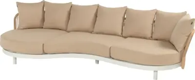 Hartman loungebank bjorn 3-zits royal white - afbeelding 1