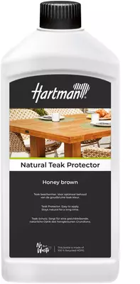 Hartman natural teak protector honey brown 1l - afbeelding 1