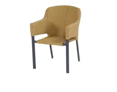 Hartman stapelbare dining tuinstoel cairo yellow - afbeelding 1