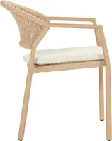 Hartman stapelbare dining tuinstoel taragona cappuccino - afbeelding 4