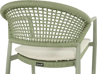 Hartman stapelbare dining tuinstoel taragona groen - afbeelding 3