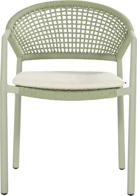 Hartman stapelbare dining tuinstoel taragona groen - afbeelding 2