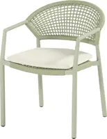 Hartman stapelbare dining tuinstoel taragona groen - afbeelding 1