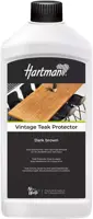 Hartman teak protector vintage bruin 1l