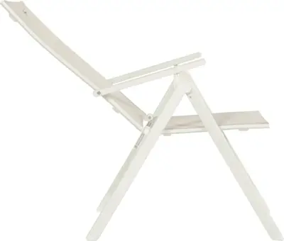 Hartman verstelbare dining tuinstoel aruba royal white - afbeelding 5