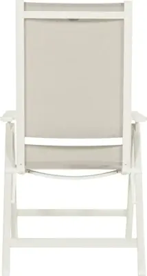Hartman verstelbare dining tuinstoel aruba royal white - afbeelding 3
