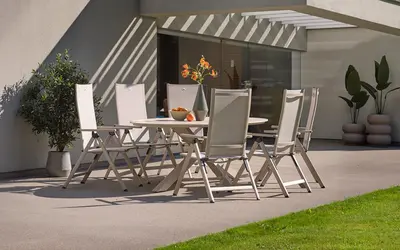 Hartman verstelbare dining tuinstoel aruba sand - afbeelding 7