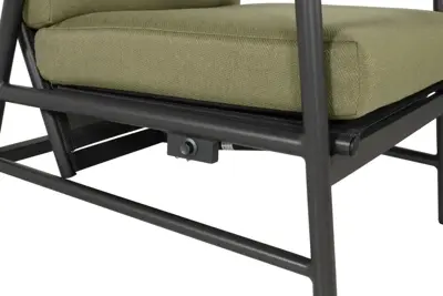 Hartman verstelbare dining tuinstoel flora charcoal - afbeelding 6
