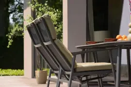 Hartman verstelbare dining tuinstoel flora charcoal - afbeelding 9