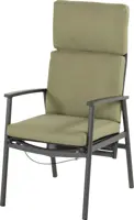 Hartman verstelbare dining tuinstoel flora charcoal - afbeelding 1