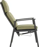 Hartman verstelbare dining tuinstoel flora charcoal - afbeelding 5