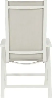 Hartman verstelbare dining tuinstoel troy royal white - afbeelding 3