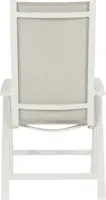 Hartman verstelbare dining tuinstoel troy royal white - afbeelding 3