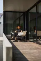 Hartman verstelbare dining tuinstoel tubb concrete grey - afbeelding 8