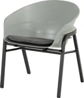 Hartman verstelbare dining tuinstoel tubb concrete grey - afbeelding 2