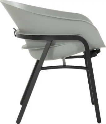 Hartman verstelbare dining tuinstoel tubb concrete grey - afbeelding 3