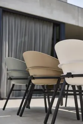 Hartman verstelbare dining tuinstoel tubb soft taupe - afbeelding 8