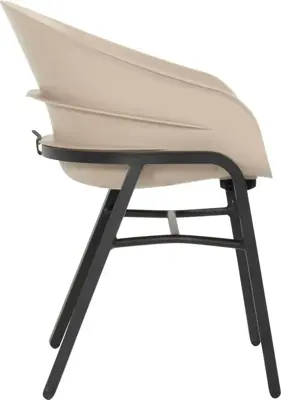 Hartman verstelbare dining tuinstoel tubb soft taupe - afbeelding 3