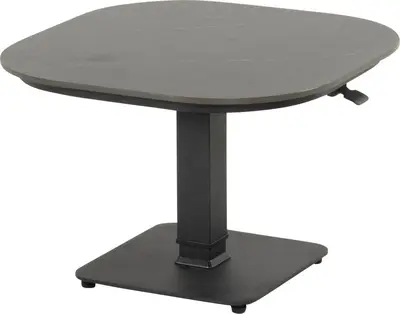 Hartman verstelbare dining tuintafel tubb ceramic 70x70x75cm black - afbeelding 3