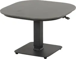 Hartman verstelbare dining tuintafel tubb ceramic 70x70x75cm black - afbeelding 3