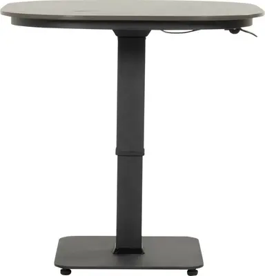 Hartman verstelbare dining tuintafel tubb ceramic 70x70x75cm black - afbeelding 4
