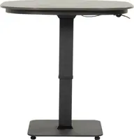 Hartman verstelbare dining tuintafel tubb ceramic 70x70x75cm black - afbeelding 4