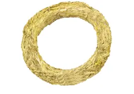 HBX natural living krans stro 25cm naturel kopen?