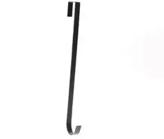 HBX natural living kranshanger metaal 34,5cm zwart - afbeelding 1