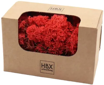 HBX natural living rendiermos rood 50 gram