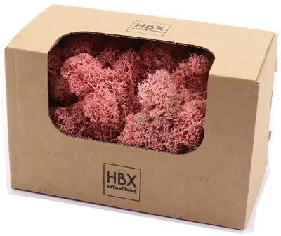 HBX natural living rendiermos roze 50 gram