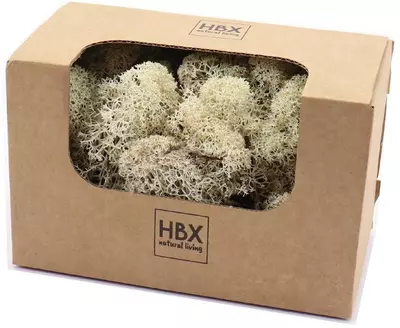 HBX natural living rendiermos wit 50 gram
