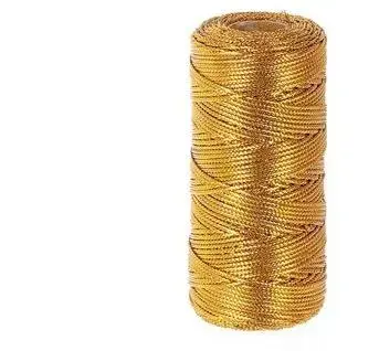 HBX natural living touw 100 meter goud