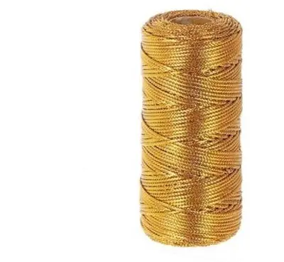 HBX natural living touw 100 meter goud